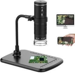 50X-1000X Wireless Digital Microscope Handheld USB HD Inspection Camera With Flexible Stand For Phone PC