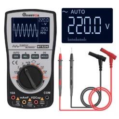 MUSTOOL MT8206 2 In 1 Intelligent Digital Oscilloscope Multimeter With Analog Bar Graph