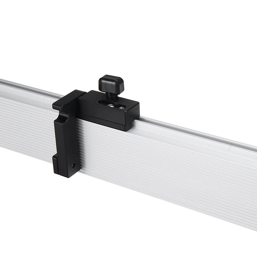 Wnew 450-1220mm Woodworking Miter Gauge Fence Table Saw Fence T Slot Aluminum Alloy Fence Track Stop For Router Table Saw 8 Wnew 450-1220mm Woodworking Miter Gauge Fence Table Saw Fence T Slot Aluminum Alloy Fence Track Stop For Router Table Saw - Image 6