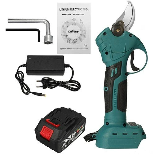 VIOLEWORKS 21V Cordless Electric Scissors Pruning Shears Tree Branch Pruner Garden Tools W/1pcs 2pcs Battery 10 VIOLEWORKS 21V Cordless Electric Scissors Pruning Shears Tree Branch Pruner Garden Tools W/1pcs 2pcs Battery - Image 8