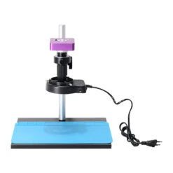 HAYEAR 51MP Industrial Digital Video Microscope Camera + 130X C-Mount Lens 56 LED Ring Light + Stand For PCB Repair -Home-Tools a96f7ed0 f56f 46d6 aab2 5690d131ab72