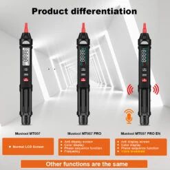 MUSTOOL MT007/MT007 Pro/MT007 Pro-EN True RMS Digital Multimeter + Voltage Test Pen +Phase Sequences Meter 3 In 1 Color Screen Voice Broadcast -Home-Tools a988e75d 4602 4002 975b c10ba2c8e046