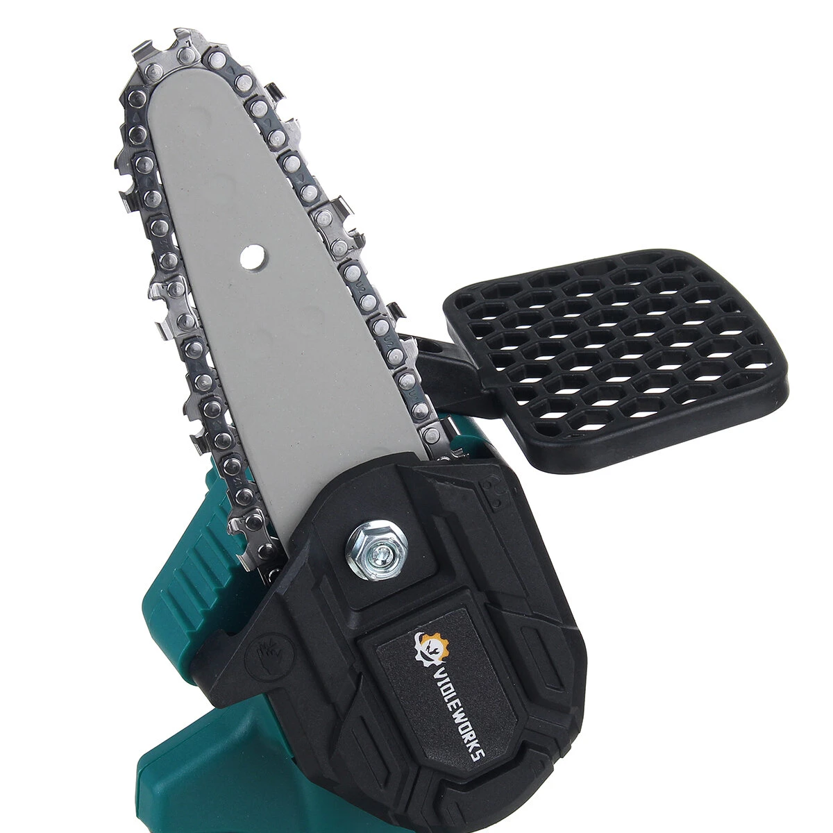 VIOLEWORKS 88VF Electric Chain Saws Cordless 4 Inch One Hand Saw Woodworking Cutting Power Tools W/ 1 Or 2pcs Battery For Makita 11 VIOLEWORKS 88VF Electric Chain Saws Cordless 4 Inch One Hand Saw Woodworking Cutting Power Tools W/ 1 Or 2pcs Battery For Makita - Image 9
