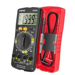 ANENG SZ08 Ultra-thin Split LCD Digital Multimeter Tester With Stowable Test Pen AC/DC 220V Professional Multimetro Auto Voltmeter Resistance Tester Tool