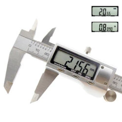 Stainless Steel Digital Metal Fraction Caliper 150mm Mm/ Inch High Precision Large LCD Display Vernier Caliper