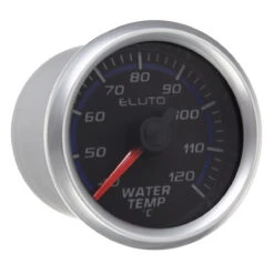 2" 52mm 40-120°C Water Temperature Gauge Blue LED Black Face Car Meter + Sensor -Home-Tools ab46121f 304f 4e86 a2d9 624d49d3c635