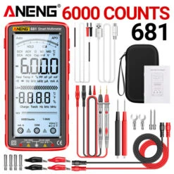 ANENG 681 Rechargable Digital Professional Multimeter Non-contact Voltage Tester AC/DC Voltage Meter Touch Screen Current Tester -Home-Tools ab61d9bf 6251 463f 9d2e cfa1dc22df13