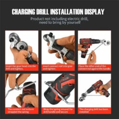 Universal Electric Drill Plate Cutter Set Robust Metal Shear Attachment For Iron Steel Copper Aluminum Sheets Up To 1.5mm Essential DIY Tool For Sheet Metal Cutting Tasks -Home-Tools acf2bca2 dbb7 4519 98f1 ac7f2e56286d