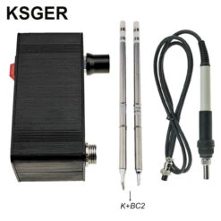 KSGER Mini STM32 V3.1S OLED T12 Soldering Iron Station DIY Plastic 907 9501 Handle Electric Tools Quick Heating T12 Iron Tips 8s Tins -Home-Tools ad9cf5dd 44a6 46f3 8236 4f99c7f178cb