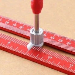 T-Type Woodworking Scriber Adjustable Protractor Angle Finder Aluminum Alloy Multi-Angle Marking Gauge With Metric And Inch Scale 350mm Multifunctional Ruler For Angle Scribe Parallel Line Drawing Woodworking Tools -Home-Tools ae344d9e 8315 4baa bd9e c7530df7f28b