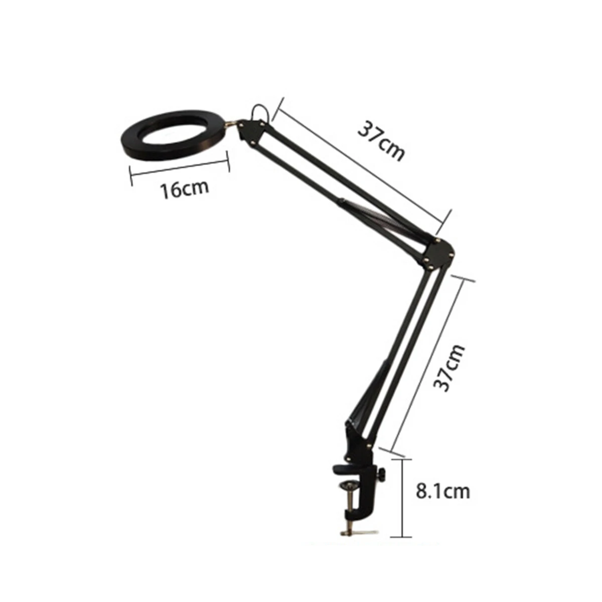 5X Magnifying Lamp Clamp Mount LED Magnifier Lamp Manicure Tattoo Beauty Light 6 5X Magnifying Lamp Clamp Mount LED Magnifier Lamp Manicure Tattoo Beauty Light - Image 4