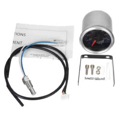 2" 52mm 40-120°C Water Temperature Gauge Blue LED Black Face Car Meter + Sensor -Home-Tools b0eaa79f 8121 476d ae26 92aee975d819