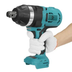 Doersupp 588VF Brushless High Torque Electric Wrench 19mm(3/4) Rechargeable Woodworking Maintenance Tool W/1pc/2pcs Battery EU/US Plug -Home-Tools b2b1166f e4d4 4eef b6c2 355bcb175bac