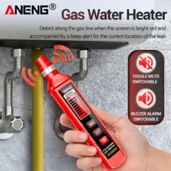 ANENG GN801 Gas Detector 300-10,000 Ppm Range Quick Response Dual Sensitivity Best Safety Alert System -Home-Tools b70f3478 b645 4487 9dfe 3d5f569886e3