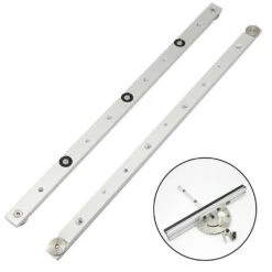 450mm Aluminum Alloy Rail Miter Bar Slider Table Saw Gauge Rod Miter Gauge Woodworking Tool