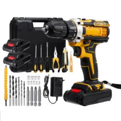 2000rpm 38Nm 21V Lithium Electric Impact Hammer Drill Wood Drilling Screwdrivers With Battery -Home-Tools bb7411e0 26a2 472f 8e90 2dc65fa3bd5e 1