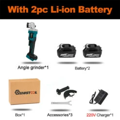 MUSTOOL Rubber + ABS + Steel 388VF 1600W 125mm Makiita Blue Brushless Electric Polisher -Home-Tools be589cc6 f85d 4d49 8434 b5b98abdcff1