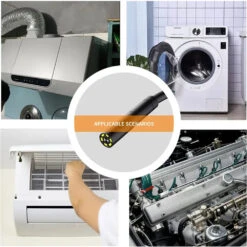 8mm 5M Borescope Endoscope Inspection Camera,2.4" IPS HD Screen Handheld IP67 Waterproof Sewer Endoscope Camera -Home-Tools be9602d6 4f43 416e 949a f509b9eb625d