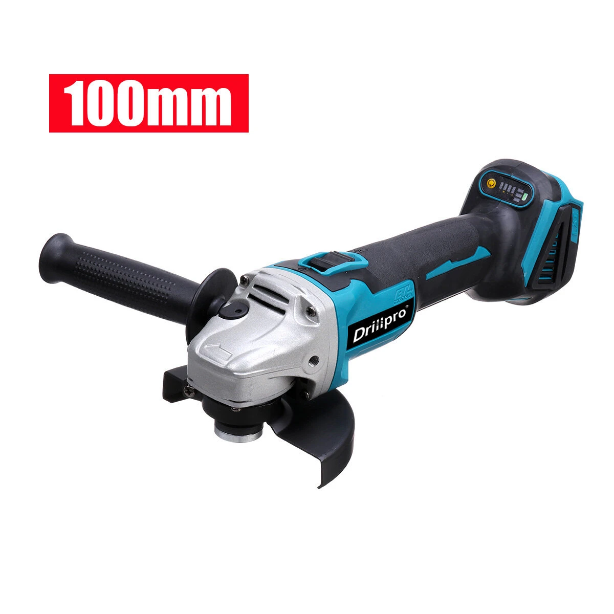 Drillpro 800W Adjustable Speed Brushless Angle Grinder 100mm/125mm Electric Grinding Cutting Polishing Machine 14 Drillpro 800W Adjustable Speed Brushless Angle Grinder 100mm/125mm Electric Grinding Cutting Polishing Machine - Image 12