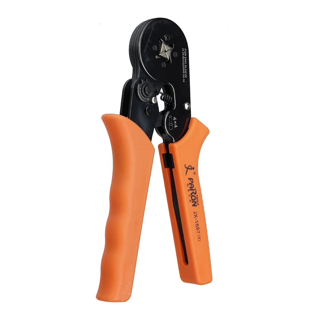 PARON JX-1687 6-4 Tube-type Terminal Crimping Plier Ratchet Labor-saving Crimping Pliers Sleeve-type Terminal Crimping Pliers Wire Ear Crimping Tool 8 PARON JX-1687 6-4 Tube-type Terminal Crimping Plier Ratchet Labor-saving Crimping Pliers Sleeve-type Terminal Crimping Pliers Wire Ear Crimping Tool - Image 6
