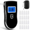 Portable Alcohol Breathalyzer With 20 Mouthpieces Professional Grade Accuracy Blood Alcohol Tester LCD Screen Personal Alcohol Breath Tester -Home-Tools c081fd74 72a0 430e 8d4c 5826093ac747