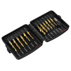 Drillpro 13pcs M3-M10 Metric Screw Thread Tap Drill Bits Set Hex Shank Drill Bit Screw Compound Tap Hand Tools With Joint Rod -Home-Tools c08eef99 7c23 42a1 b587 5a659f076d26