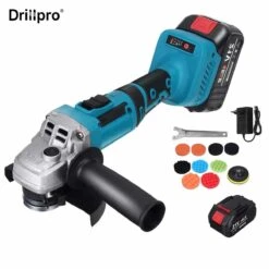 Drllpro 800w 21v 5 Inch 10000rpm 6000mah Lithium Battery Electric Polisher For Car Polishing Clean The Sink And Tub Sand The Wood