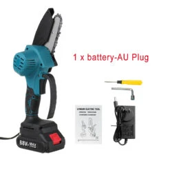 4" 88VF Cordless Electric Chainsaw Rechargeable Woodworking Saw Wood Cutter W/ None/1/2 Battery For Makita -Home-Tools c363ad91 f933 40de 8ca0 e95aa10e9784