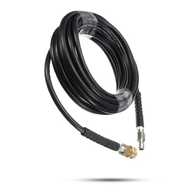 10M Tube 3/8 Quick Connect High Pressure Hose Black Washer Tube For Pressure Washer 10 10M Tube 3/8 Quick Connect High Pressure Hose Black Washer Tube For Pressure Washer - Image 8