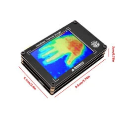 MLX90640 Digital Infrared Thermal Imager 3.4 Inch LCD Handheld Infrared Temperature Sensors Detection Tool + Battery -Home-Tools c4f37d72 e6c7 460b 9a0c c2b9e36ecf28