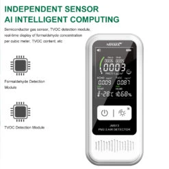 Noyafa Jms13 6 In 1 Multifunctional Air Discover HCHO CO2 PM2.5 PM1.0 Humidity Monitor Lcd Display Smart Home Temperature Tester -Home-Tools c699d093 0f1a 4639 a471 012b544033eb