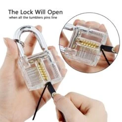 37Pcs Powerful Locksmith's Tools Kit Combination Lock Pick Hook And Lock Pick Tool -Home-Tools c6bf69e9 8123 432b 8e74 25fbee672126