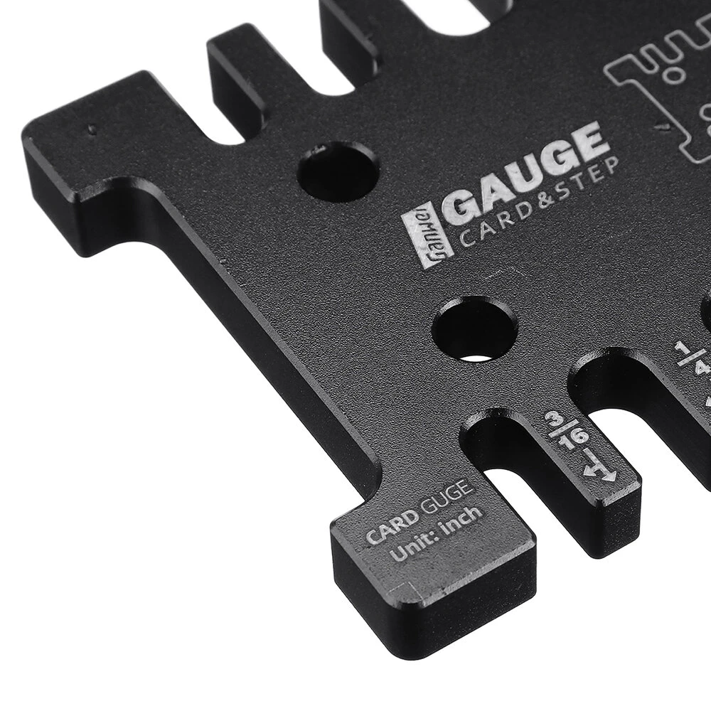 2 In 1 Mortise And Tenon Router Template Jig Miter Gauge Fence Box Jig Gauge Table Saw Step Height Depth Gauge 8 2 In 1 Mortise And Tenon Router Template Jig Miter Gauge Fence Box Jig Gauge Table Saw Step Height Depth Gauge - Image 7