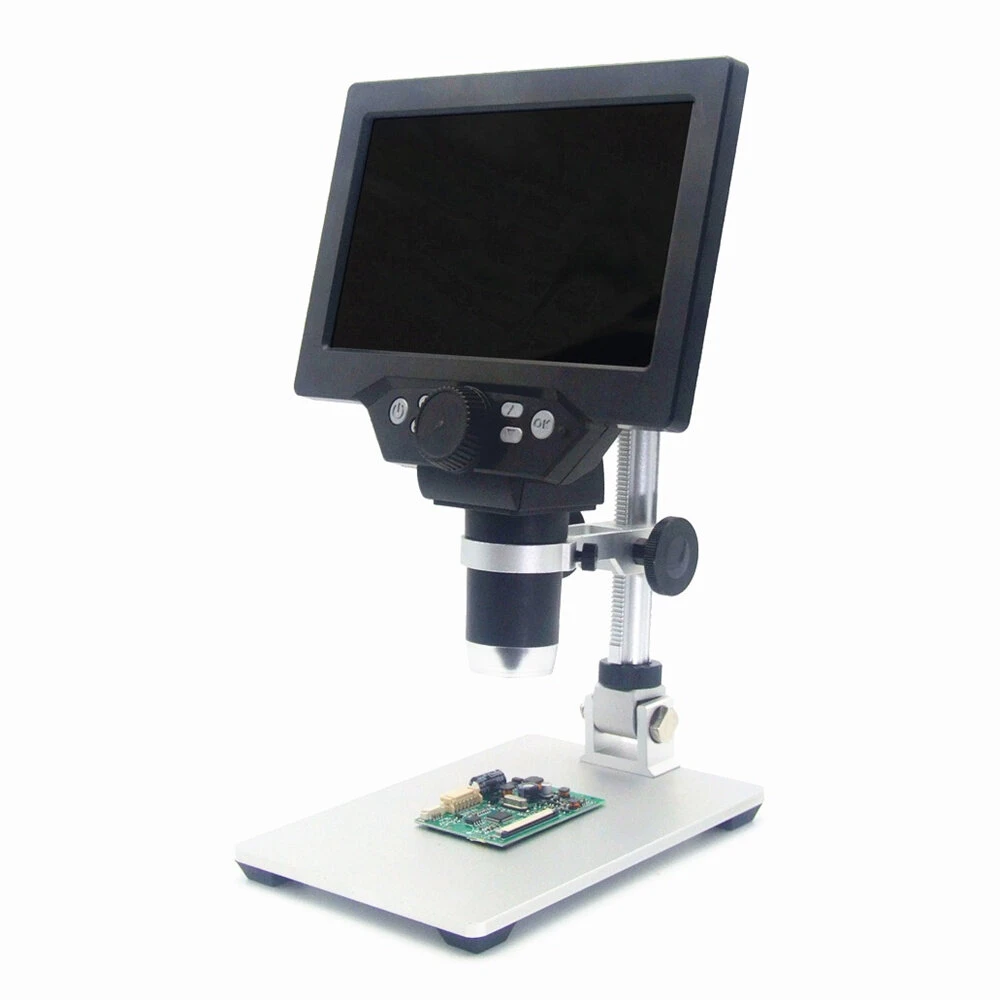 G1200 Digital Microscope 12MP 7 Inch Large Color Screen Large Base LCD Display 1-1200X Continuous 10 G1200 Digital Microscope 12MP 7 Inch Large Color Screen Large Base LCD Display 1-1200X Continuous - Image 8