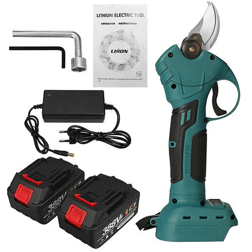 VIOLEWORKS 21V Cordless Electric Scissors Pruning Shears Tree Branch Pruner Garden Tools W/1pcs 2pcs Battery 9 VIOLEWORKS 21V Cordless Electric Scissors Pruning Shears Tree Branch Pruner Garden Tools W/1pcs 2pcs Battery - Image 7