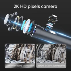 ANESOK W200 8mm Dual Lens 2K Wifi Wireless Endoscope Inspection Camera Borescope 1/5/10M Tube For Underwater Vent Pipe Car Repair 14 ANESOK W200 8mm Dual Lens 2K Wifi Wireless Endoscope Inspection Camera Borescope 1/5/10M Tube For Underwater Vent Pipe Car Repair -Home-Tools ca33ee58 ff34 4259 bd98 9c3c3c94f6e6