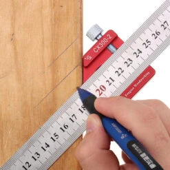 Drillpro CX300-2 Adjustable 45/90 Degree Metric And Inch Line Scribe Ruler Positioning Measuring Ruler 300mm Marking Ruler Woodworking Tool -Home-Tools ca589bb2 b3d2 42bb 9ecb 74379fffbcc6