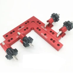 90 Degrees Positioning Ruler Aluminum Alloy L-Type Corner Clamp For Woodworking Carpenter Clamping Tool