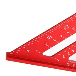 Triangle Ruler 7Inch Measurement Tool Cast Aluminium Carpenter Set Square Angle Woodworking Tools Try Square Triangular Metric/Inch -Home-Tools cc8bf9f4 8b04 4b7b b54d 1d23536b87b7