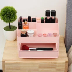 2/3 Layers Storage Box PP Table Tidy Desktop Organizer Drawer Case Makeup Display Holder -Home-Tools cd05d29b 65a8 415b 96a6 6b1877cc693a