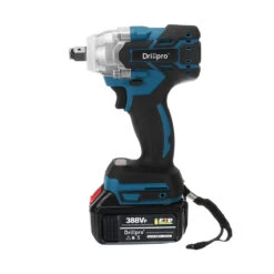 Drillpro 5C 10XLi-ion Battery Cell Brushless Impact Wrench Electric Wrench Driver 2 Batteries W/ Sleeve Fit Makita -Home-Tools cd74106f 4b1b 4974 90ac fdb762c5e33b