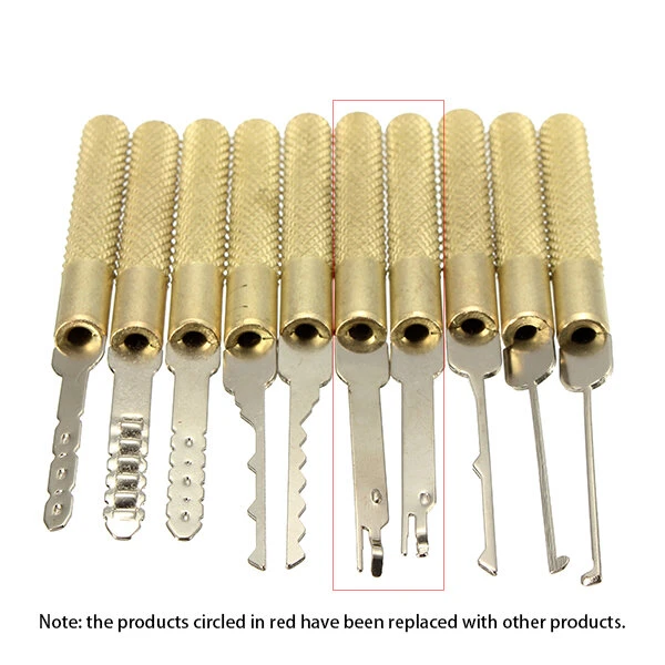 DANIU 18Pcs Dimple Lock Pick Tools Combination Door Openner Locksmith Tool 12 DANIU 18Pcs Dimple Lock Pick Tools Combination Door Openner Locksmith Tool - Image 10