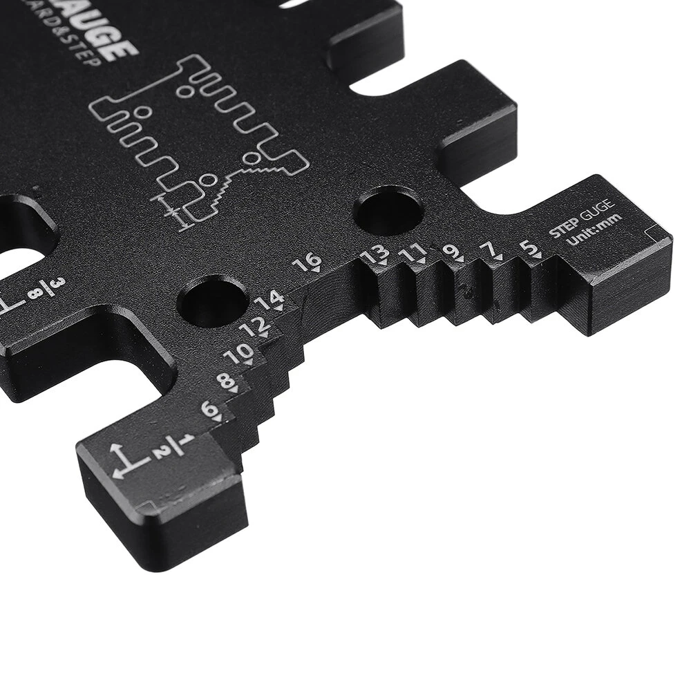 2 In 1 Mortise And Tenon Router Template Jig Miter Gauge Fence Box Jig Gauge Table Saw Step Height Depth Gauge 6 2 In 1 Mortise And Tenon Router Template Jig Miter Gauge Fence Box Jig Gauge Table Saw Step Height Depth Gauge - Image 5