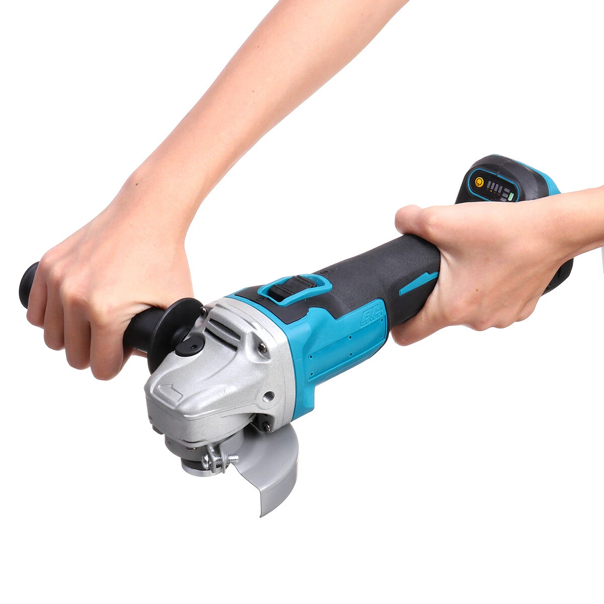 Drillpro 800W Adjustable Speed Brushless Angle Grinder 100mm/125mm Electric Grinding Cutting Polishing Machine 12 Drillpro 800W Adjustable Speed Brushless Angle Grinder 100mm/125mm Electric Grinding Cutting Polishing Machine - Image 10