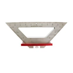 140MM Stainless Steel Inch Woodworking Triangle Ruler Multifunctional Scribing Angle Ruler For DIY