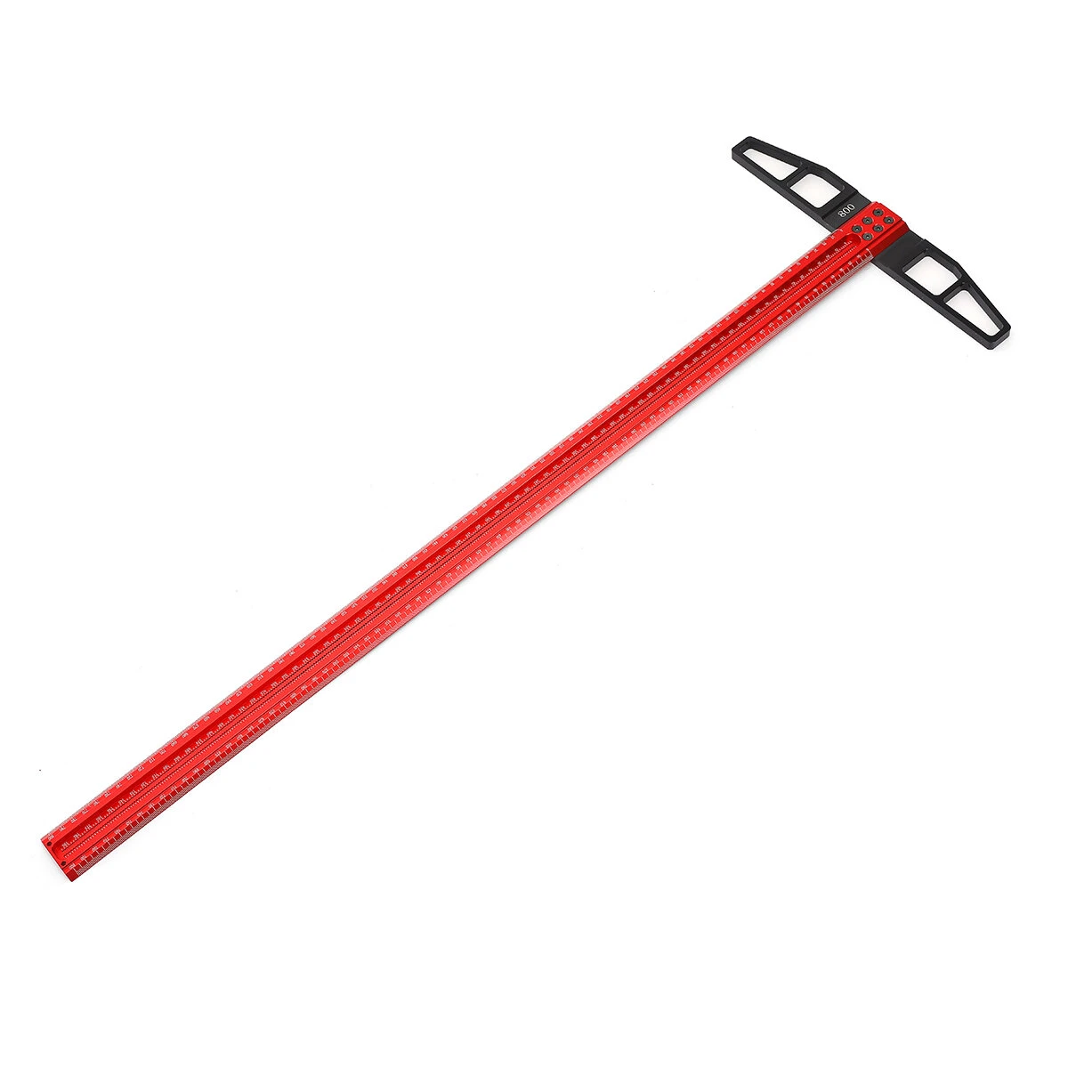 Enjoywood 800mm 1000mm Precision Woodworking Scriber T Square Marking T Ruler Aluminum Alloy Hole Positioning Marking Gauge 4 Enjoywood 800mm 1000mm Precision Woodworking Scriber T Square Marking T Ruler Aluminum Alloy Hole Positioning Marking Gauge - Image 2