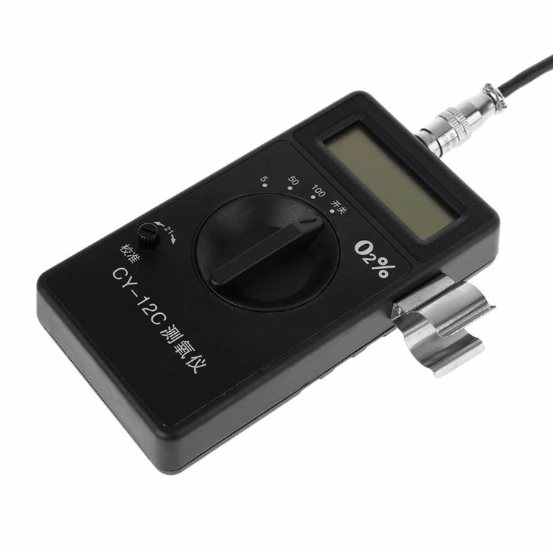 CY-12C Gas Analyzer Professional Portable O2 Oxygen Concentration Content Tester Meter High Accuracy Oxygen Detector Monitor 5 CY-12C Gas Analyzer Professional Portable O2 Oxygen Concentration Content Tester Meter High Accuracy Oxygen Detector Monitor - Image 3
