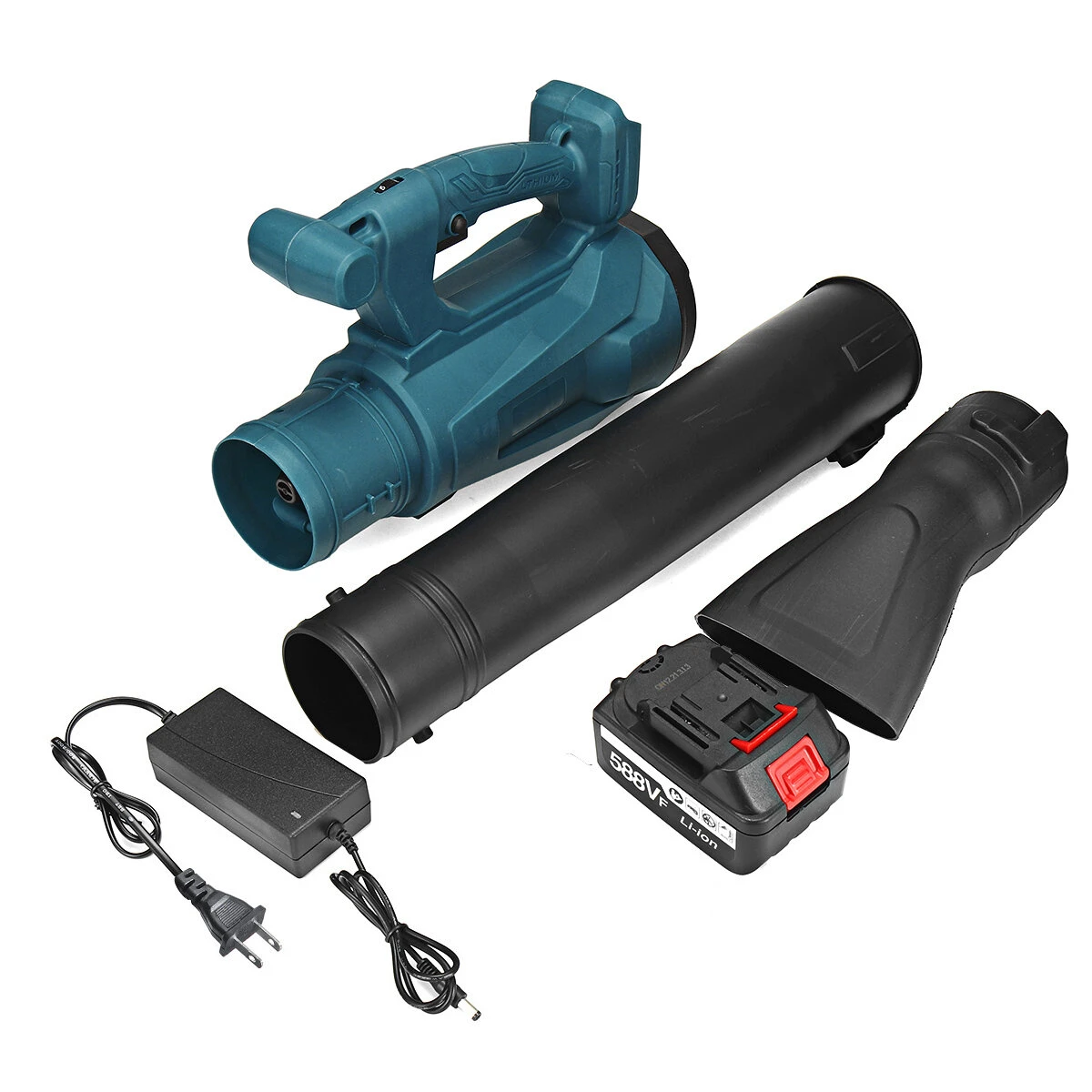 2 In 1 Electric Air Blower Vacuum Suction For Blowing Dust Pet-Hair Snow Leaves W/ None/1/2 Battery For Makita 14 2 In 1 Electric Air Blower Vacuum Suction For Blowing Dust Pet-Hair Snow Leaves W/ None/1/2 Battery For Makita - Image 12