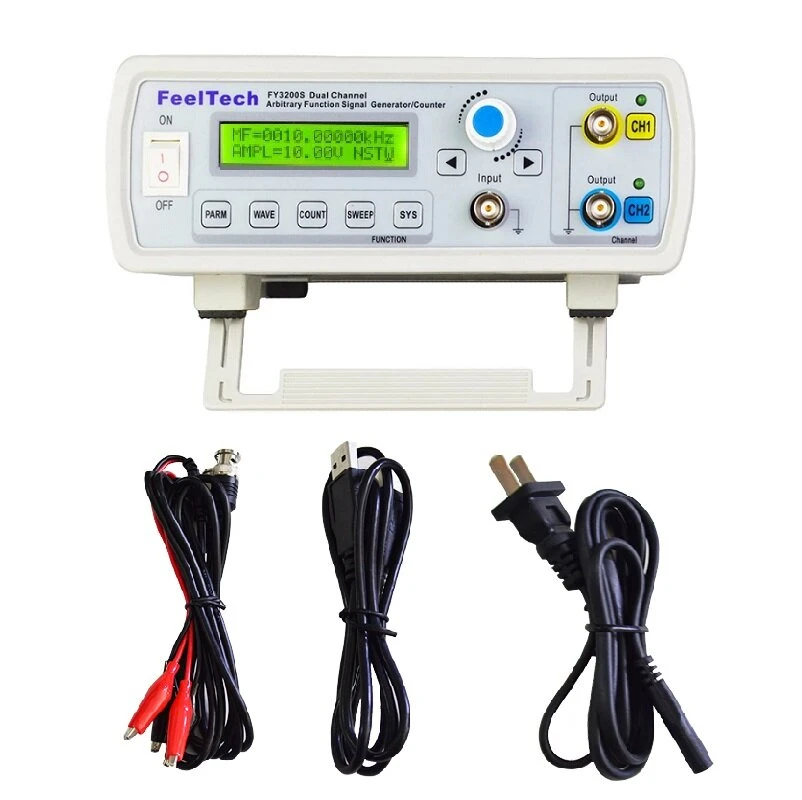 FY3224S (FY3200S-24M) 24MHz Dual-channel Arbitrary Waveform DDS Function Signal Generator Sine Square Wave Sweep Counter 3 FY3224S (FY3200S-24M) 24MHz Dual-channel Arbitrary Waveform DDS Function Signal Generator Sine Square Wave Sweep Counter