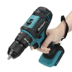 Drillpro 10mm Chuck Impact Drill 350N.m Cordless Electric Drill For Makita18V Battery 4000RPM LED Light Power Drills -Home-Tools dac8077b 2893 4e14 8017 57e5e1214529